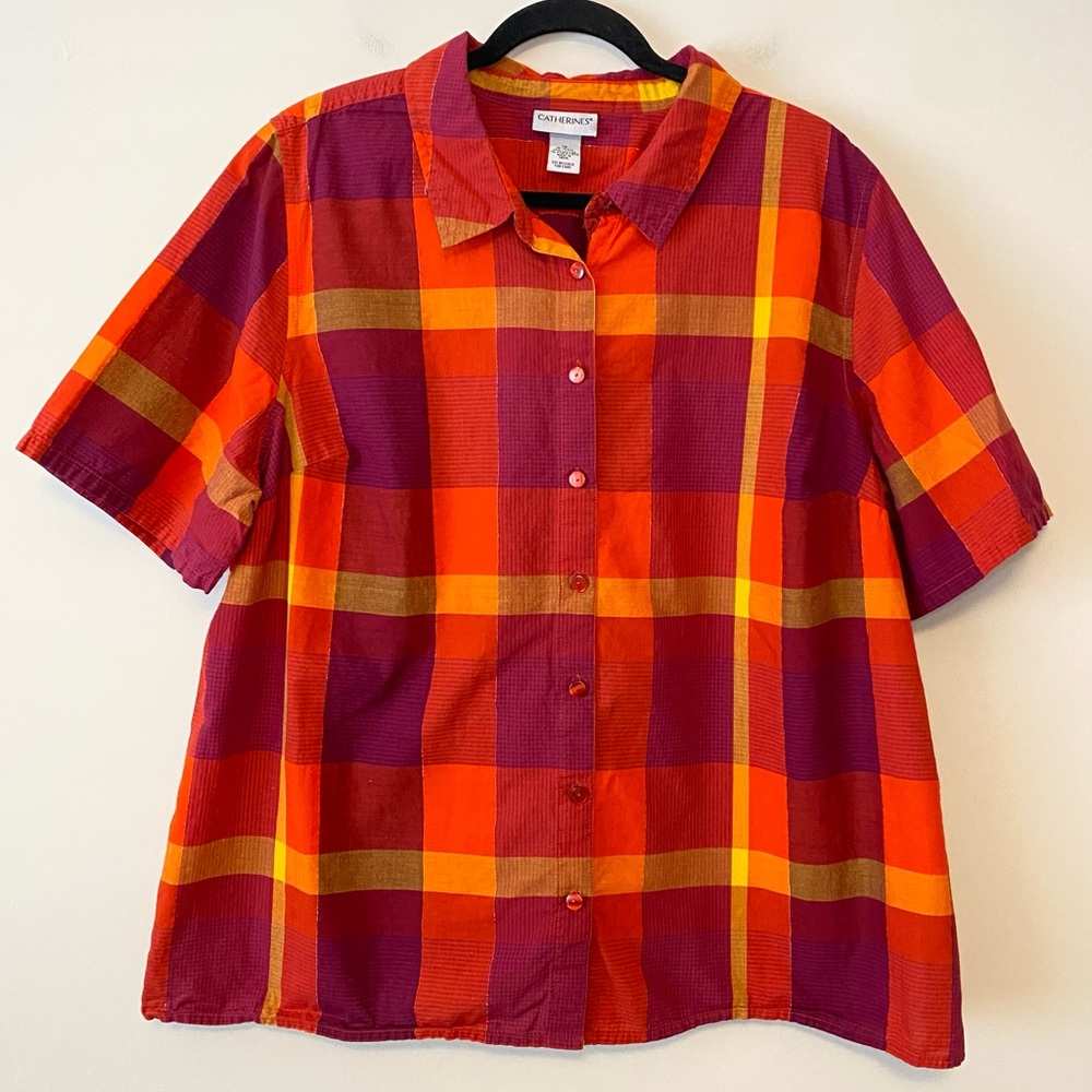 Catherine’s Fall Plaid Shirt